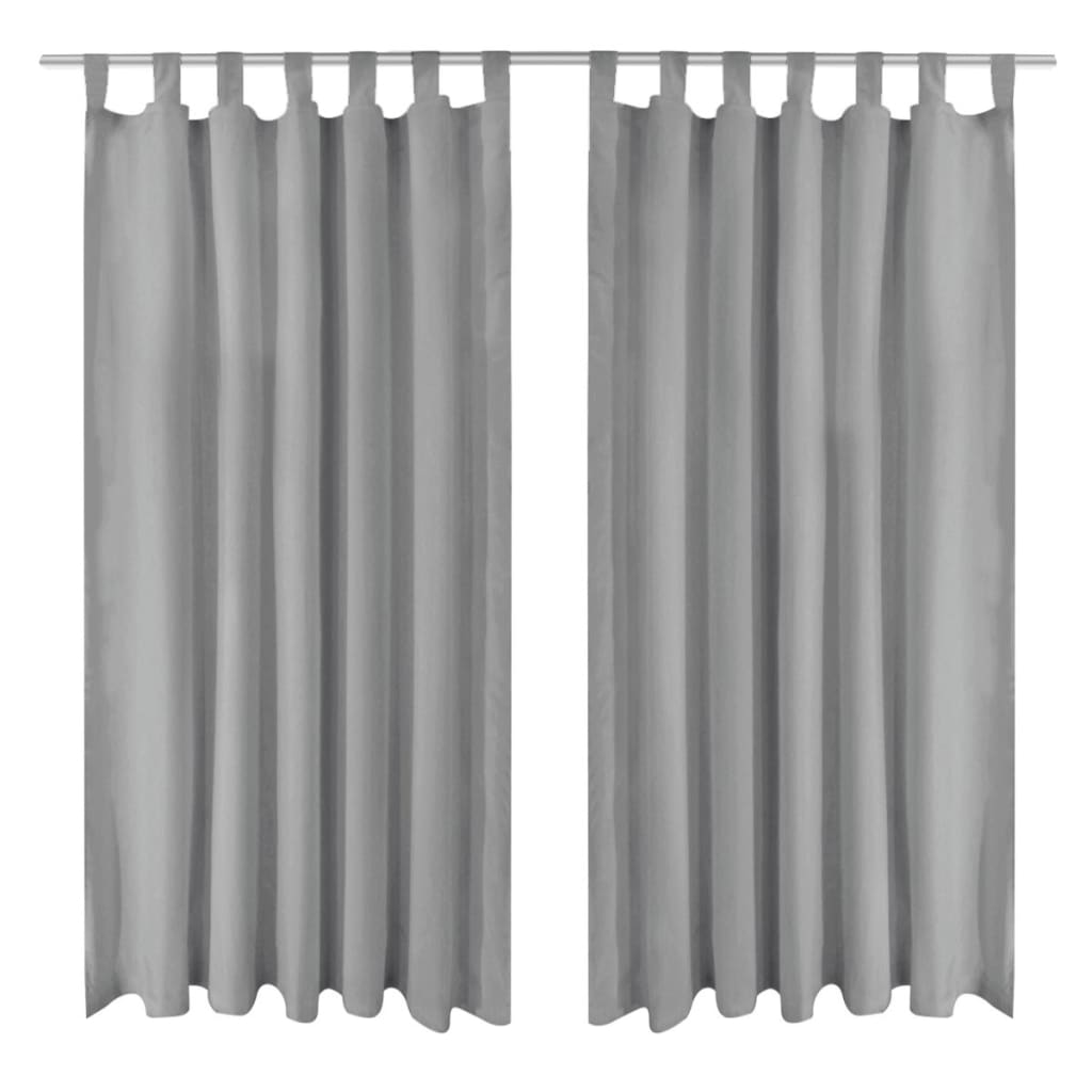 2-Pack Gardiner Med Öglor I Gräddvit Microsatin 140 X