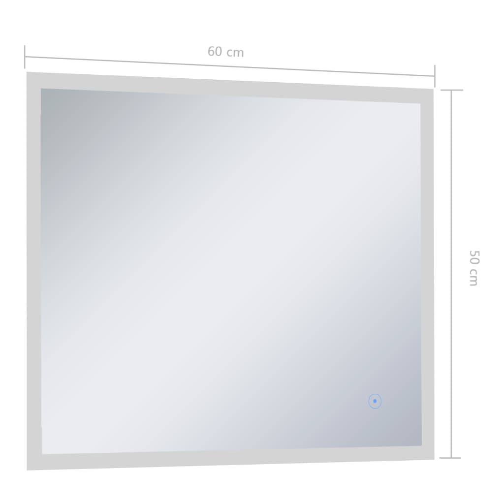 Badrumsspegel Led Med Touch-Sensor