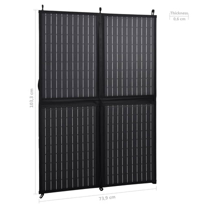 Vikbar Solpanel 12 V