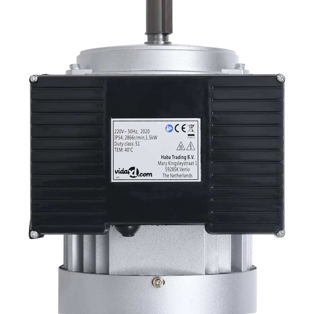 1-Fas Elektrisk Motor Aluminium 1,5Kw/2Hk 2-Polig