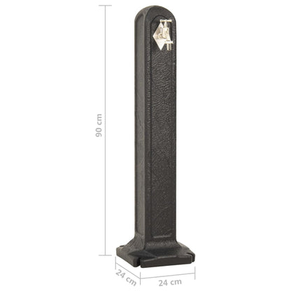 Vattenpost Stenimitation