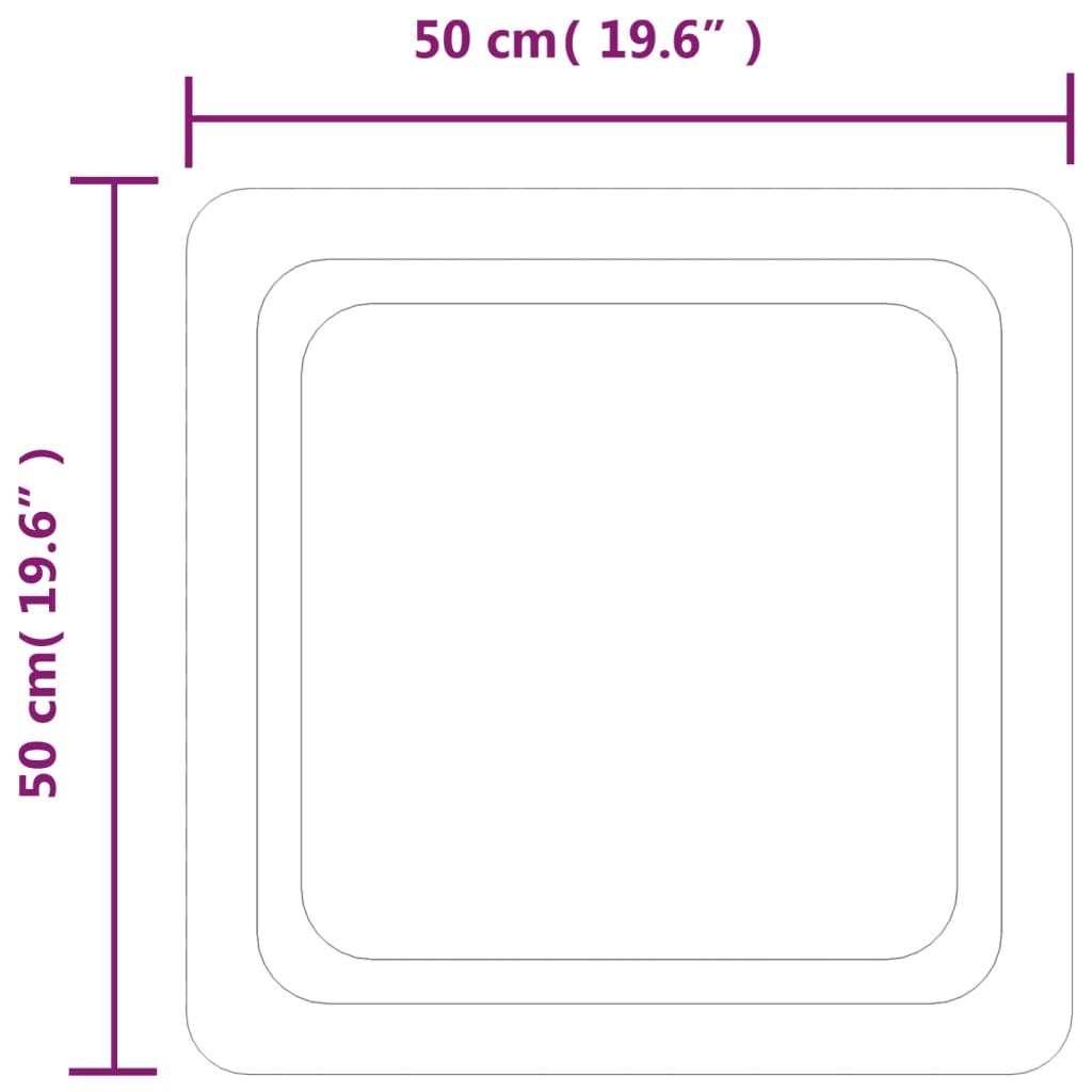 Badrumsspegel Led