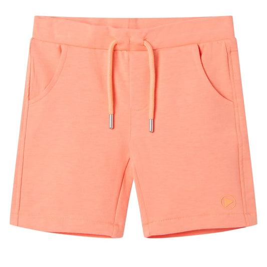 Barnshorts Med Snöre Neon Orange 116